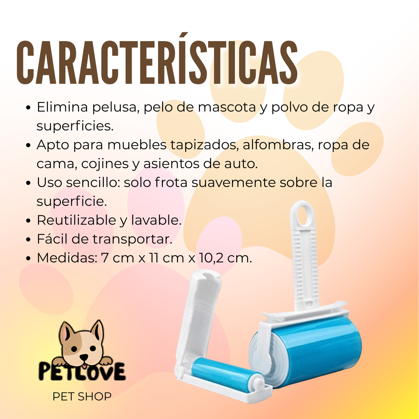 RODILLO QUITA PELUSA