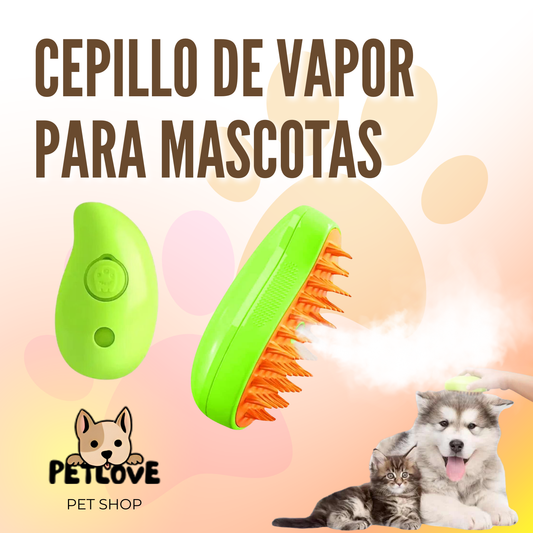 Cepillo De Vapor para mascotas