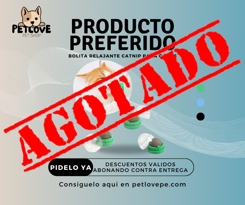 BOLITA RELAJANTE CATNIP PARA GATOS